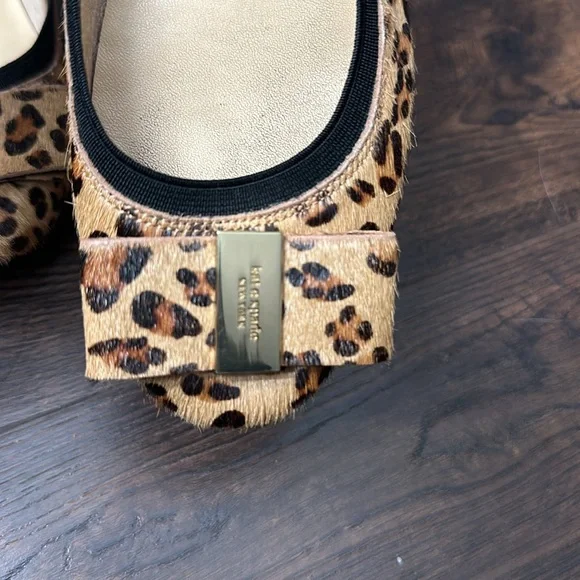 Kate Spade leopard flats #B38 - Picture 2 of 5